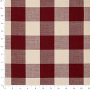 Charlotte - D2601 - Buffalo Crimson - Fabric by the Yard - D2601 - D2601_Ruler