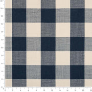 Charlotte - D2602 - Buffalo Navy - Fabric by the Yard - D2602 - D2602_Ruler