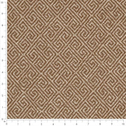 Charlotte - D2617 - Greek Key Cafe - Fabric by the Yard - D2617 - D2617_Ruler