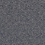 Charlotte - D2618 - Greek Key Navy - Fabric by the Yard