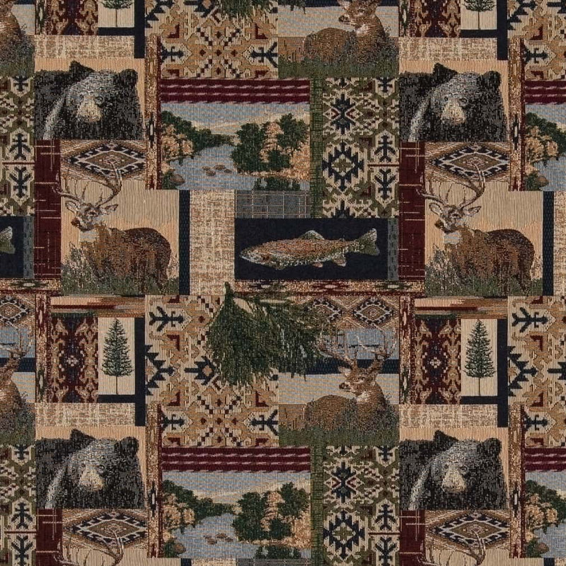 Charlotte - D2660 - Nature Navy - Fabric by the Yard Nature Navy