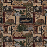 Charlotte - D2660 - Nature Navy - Fabric by the Yard