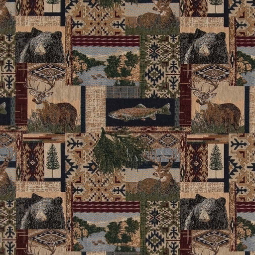 Charlotte - D2660 - Nature Navy - Fabric by the Yard Nature Navy