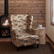 Charlotte - D2661 - Nature Beige - Fabric by the Yard - D2661 - D2661_Furniture