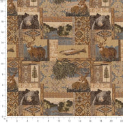Charlotte - D2661 - Nature Beige - Fabric by the Yard - D2661 - D2661_Ruler