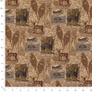 Charlotte - D2671 - Cabin Pine - Fabric by the Yard - D2671 - D2671_Ruler