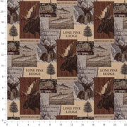 Charlotte - D2674 - Lodge - Fabric by the Yard - D2674 - D2674_Ruler