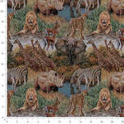 Charlotte - D2678 - Wild - Fabric by the Yard - D2678 - D2678_Ruler