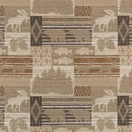 Charlotte - D2687 - Moose Neutral - Fabric by the Yard Moose Neutral