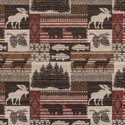 Charlotte - D2688 - Moose Currant - Fabric by the Yard Moose Currant