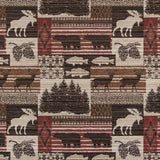 Charlotte - D2688 - Moose Currant - Fabric by the Yard