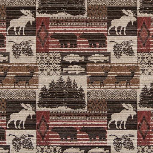 Charlotte - D2688 - Moose Currant - Fabric by the Yard Moose Currant