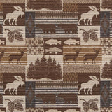 Charlotte - D2689 - Moose Slate - Fabric by the Yard