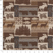 Charlotte - D2689 - Moose Slate - Fabric by the Yard - D2689 - D2689_Ruler