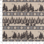 Charlotte - D2691 - Forest Sky - Fabric by the Yard - D2691 - D2691_Ruler