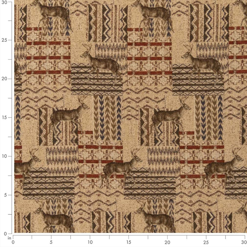 Charlotte - D2695 - Whitetail - Fabric by the Yard - D2695 - D2695_Ruler