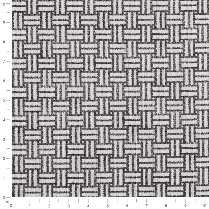 Charlotte - D2719 - Charcoal - Fabric by the Yard - D2719 - D2719_Ruler
