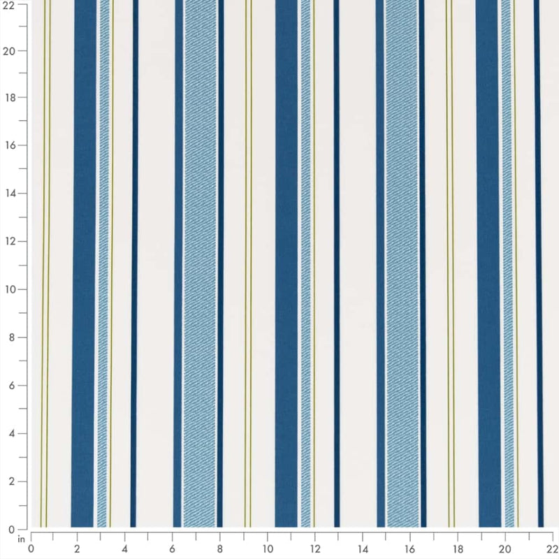 Charlotte - D2723 - Blueberry - Fabric by the Yard - D2723 - D2723_Ruler