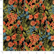 Charlotte - D2731 - Night - Fabric by the Yard - D2731 - D2731_Ruler