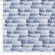 Charlotte - D2732 - Blue - Fabric by the Yard - D2732 - D2732_Ruler