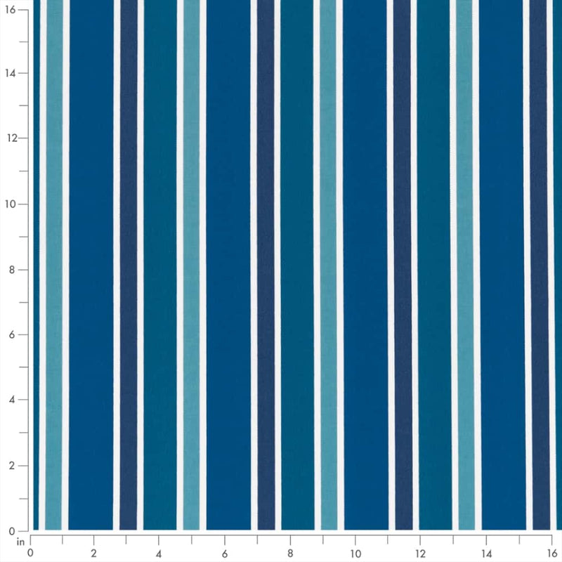 Charlotte - D2737 - Coastal - Fabric by the Yard - D2737 - D2737_Ruler