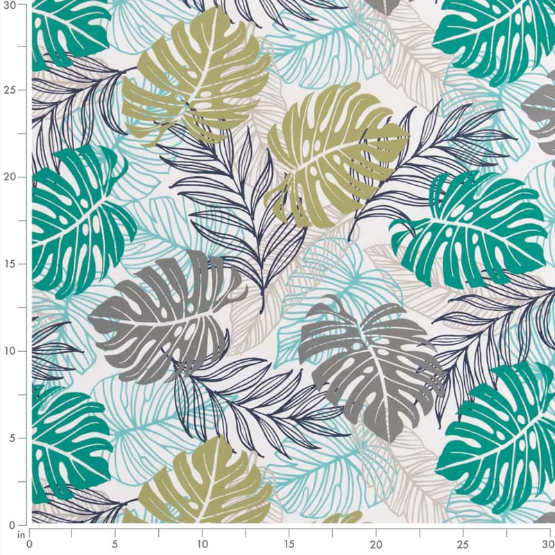 Charlotte - D2738 - Jade - Fabric by the Yard - D2738 - D2738_Ruler