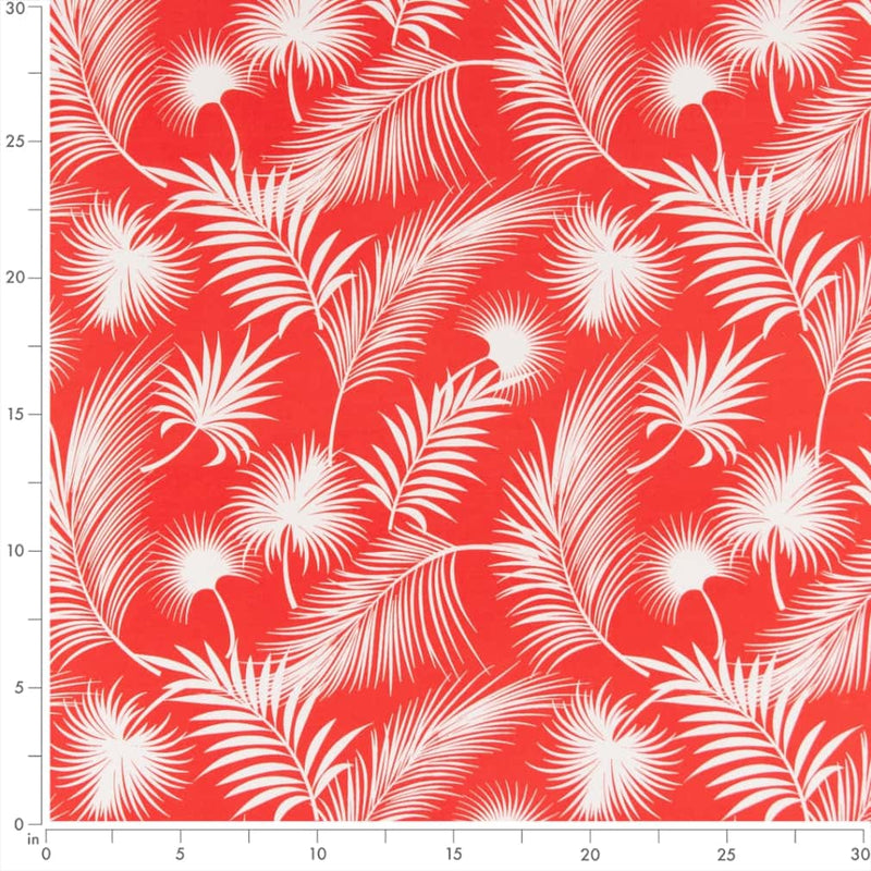 Charlotte - D2749 - Papaya - Fabric by the Yard - D2749 - D2749_Ruler