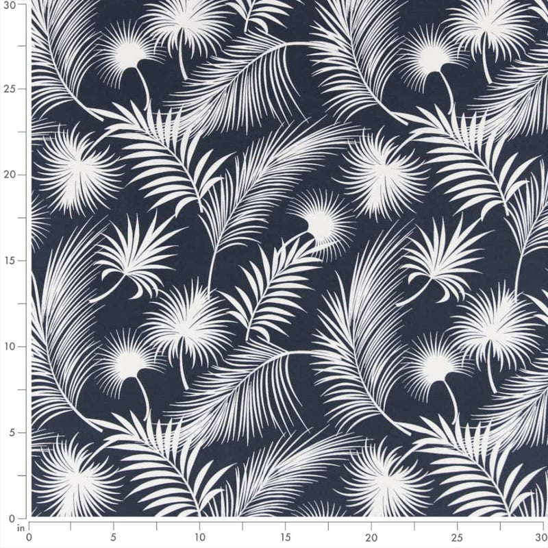 Charlotte - D2751 - Navy - Fabric by the Yard - D2751 - D2751_Ruler
