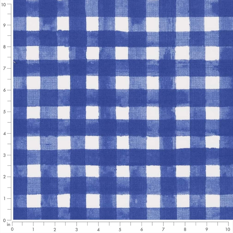 Charlotte - D2756 - Cobalt - Fabric by the Yard - D2756 - D2756_Ruler
