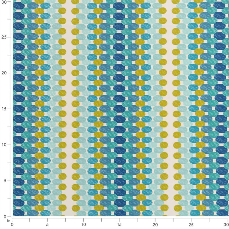 Charlotte - D2764 - Ocean - Fabric by the Yard - D2764 - D2764_Ruler