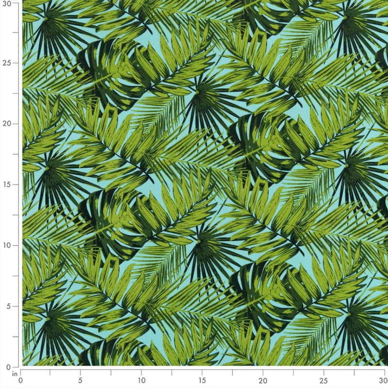 Charlotte - D2765 - Palm - Fabric by the Yard - D2765 - D2765_Ruler