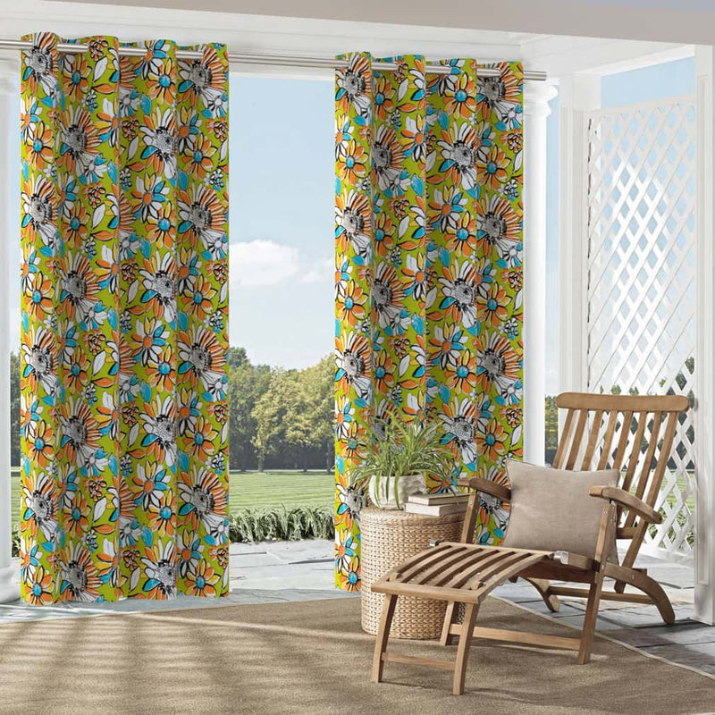 Charlotte - D2770 - Chartreuse - Fabric by the Yard - D2770 - D2770_Drapery