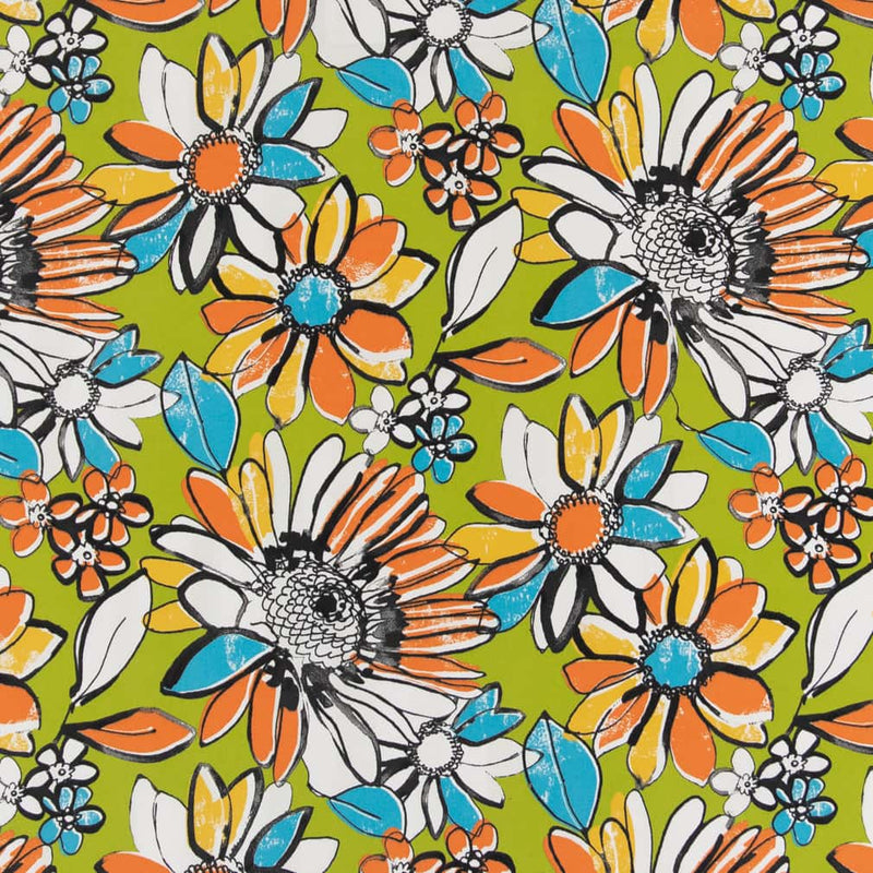 Charlotte - D2770 - Chartreuse - Fabric by the Yard Chartreuse