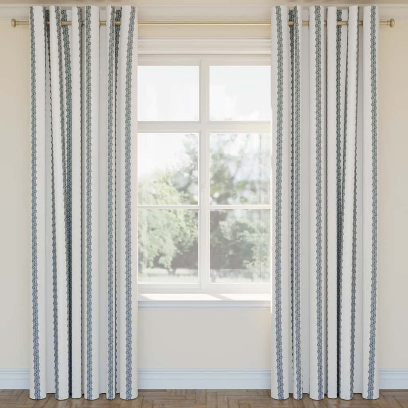 Charlotte - D2905 - Royal - Fabric by the Yard - D2905 - D2905_Drapery