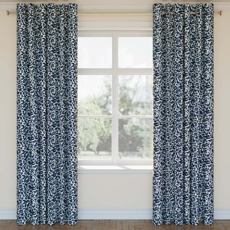 Charlotte - D2926 - Navy - Fabric by the Yard - D2926 - D2926_Drapery