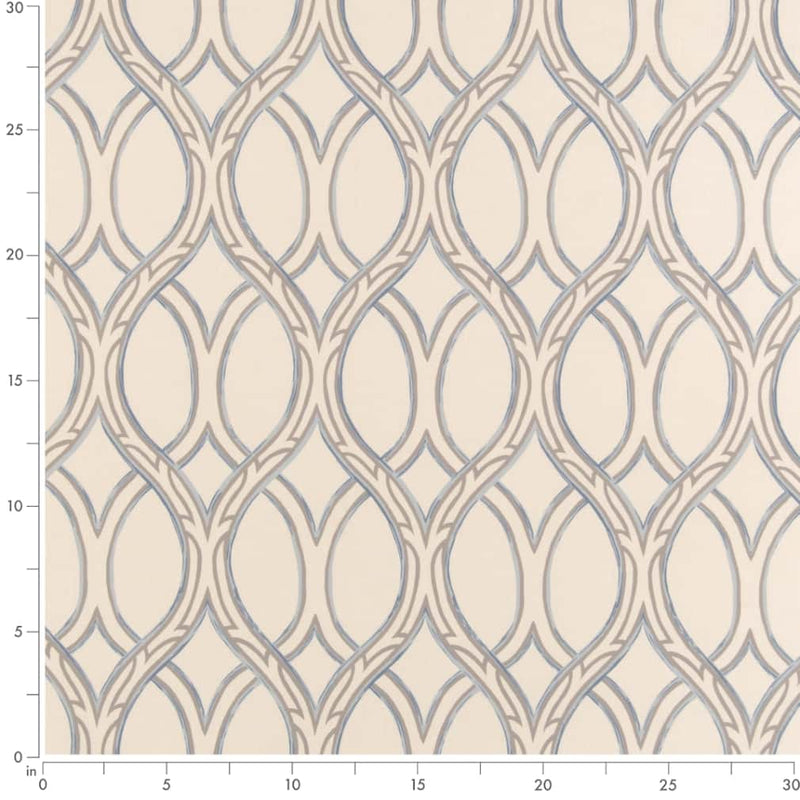 Charlotte - D2931 - Light Blue - Fabric by the Yard - D2931 - D2931_Ruler