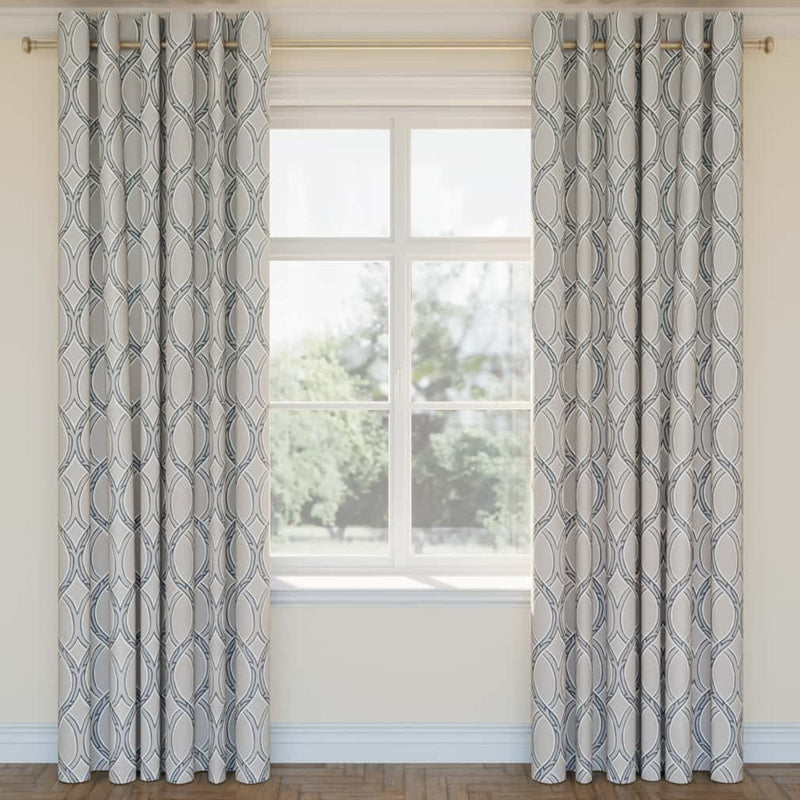 Charlotte - D2933 - Pewter - Fabric by the Yard - D2933 - D2933_Drapery