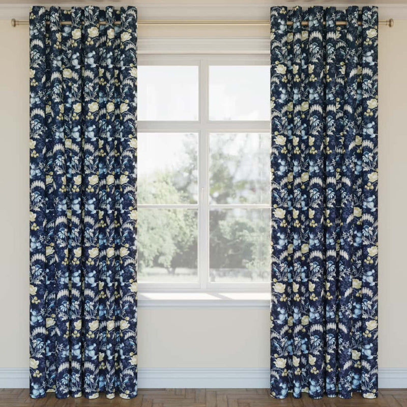 Charlotte - D2935 - Indigo - Fabric by the Yard - D2935 - D2935_Drapery