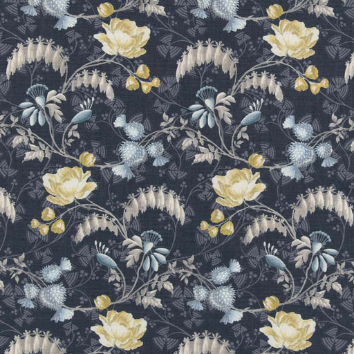 Charlotte - D2935 - Indigo - Fabric by the Yard Indigo
