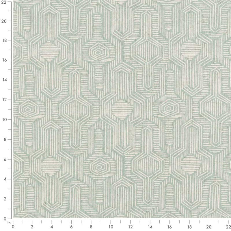 Charlotte - D2938 - Water - Fabric by the Yard - D2938 - D2938_Ruler