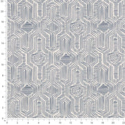 Charlotte - D2939 - Powder Blue - Fabric by the Yard - D2939 - D2939_Ruler