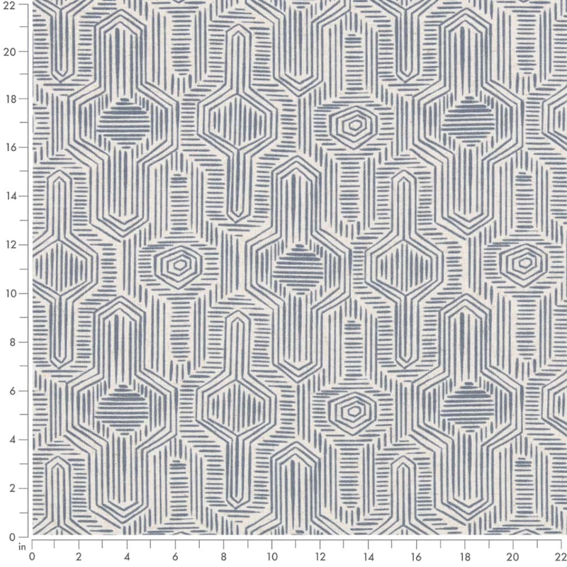 Charlotte - D2939 - Powder Blue - Fabric by the Yard - D2939 - D2939_Ruler