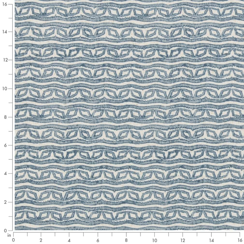 Charlotte - D2948 - Lapis - Fabric by the Yard - D2948 - D2948_Ruler