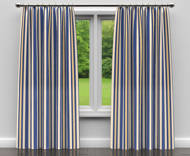 Charlotte - D301 - Regal Noble Stripe - Fabric by the Yard - D301 - D301_Drapery