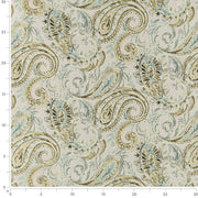 Charlotte - D3025 - Lagoon - Fabric by the Yard - D3025 - D3025_Ruler