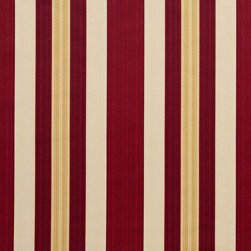 Charlotte - D302 - Ruby Noble Stripe - Fabric by the Yard Ruby Noble Stripe