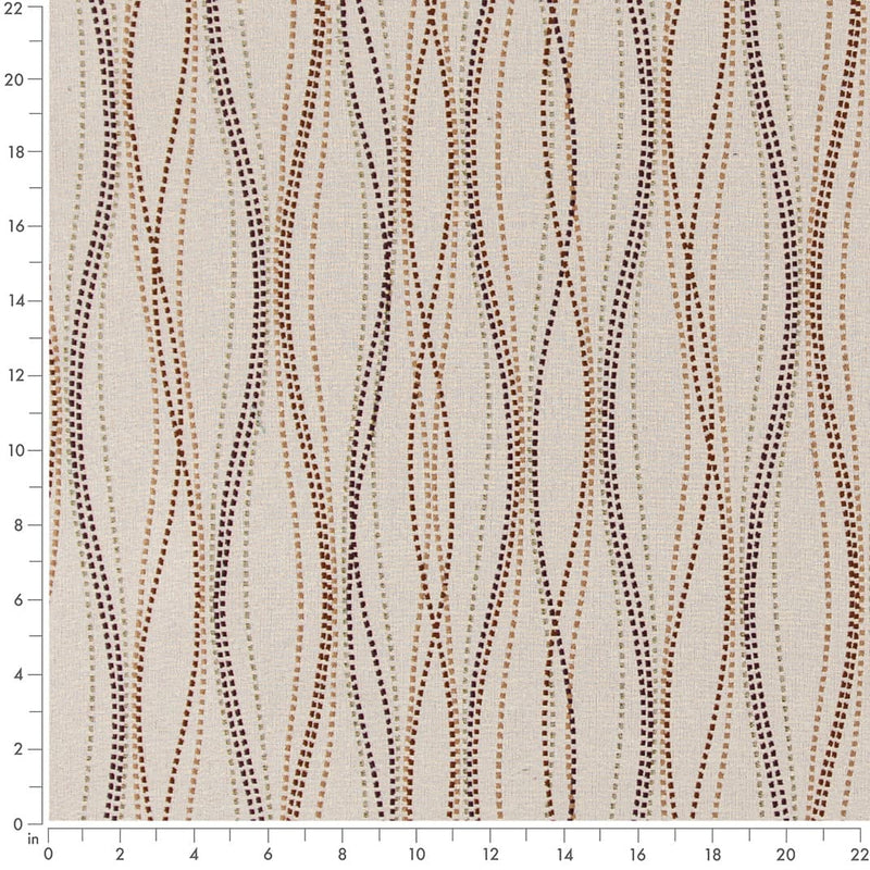 Charlotte - D3041 - Saffron - Fabric by the Yard - D3041 - D3041_Ruler