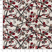 Charlotte - D3059 - Crimson - Fabric by the Yard - D3059 - D3059_Ruler