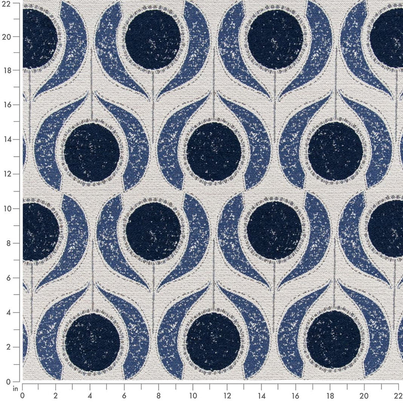 Charlotte - D3067 - Denim - Fabric by the Yard - D3067 - D3067_Ruler