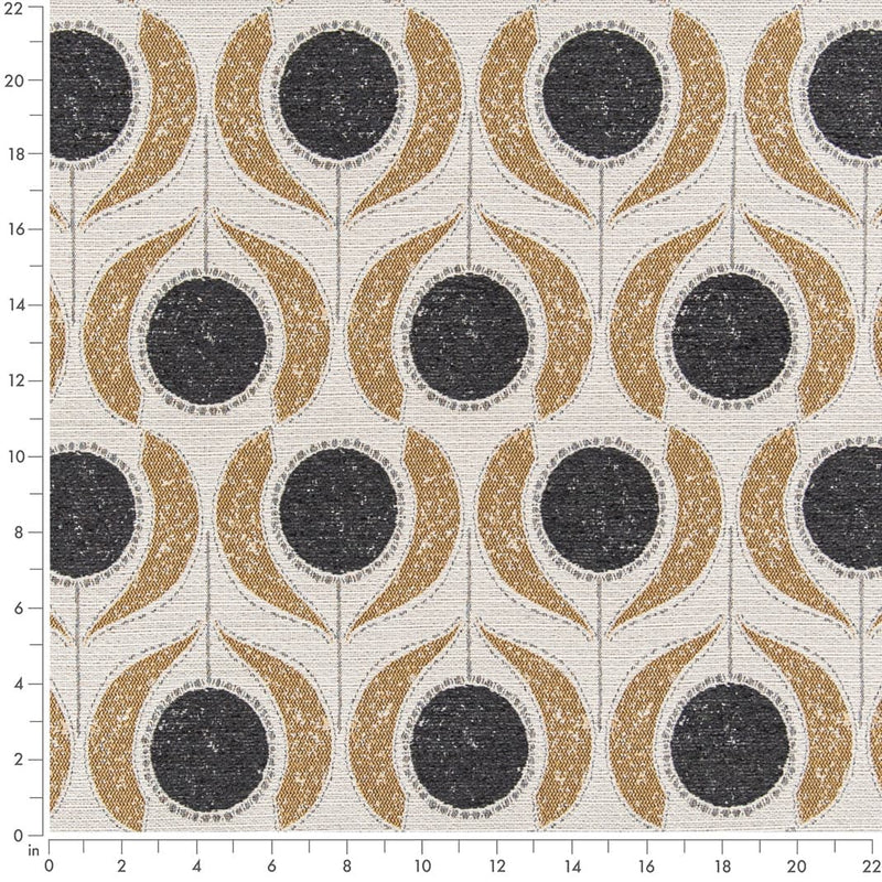 Charlotte - D3069 - Zinc - Fabric by the Yard - D3069 - D3069_Ruler